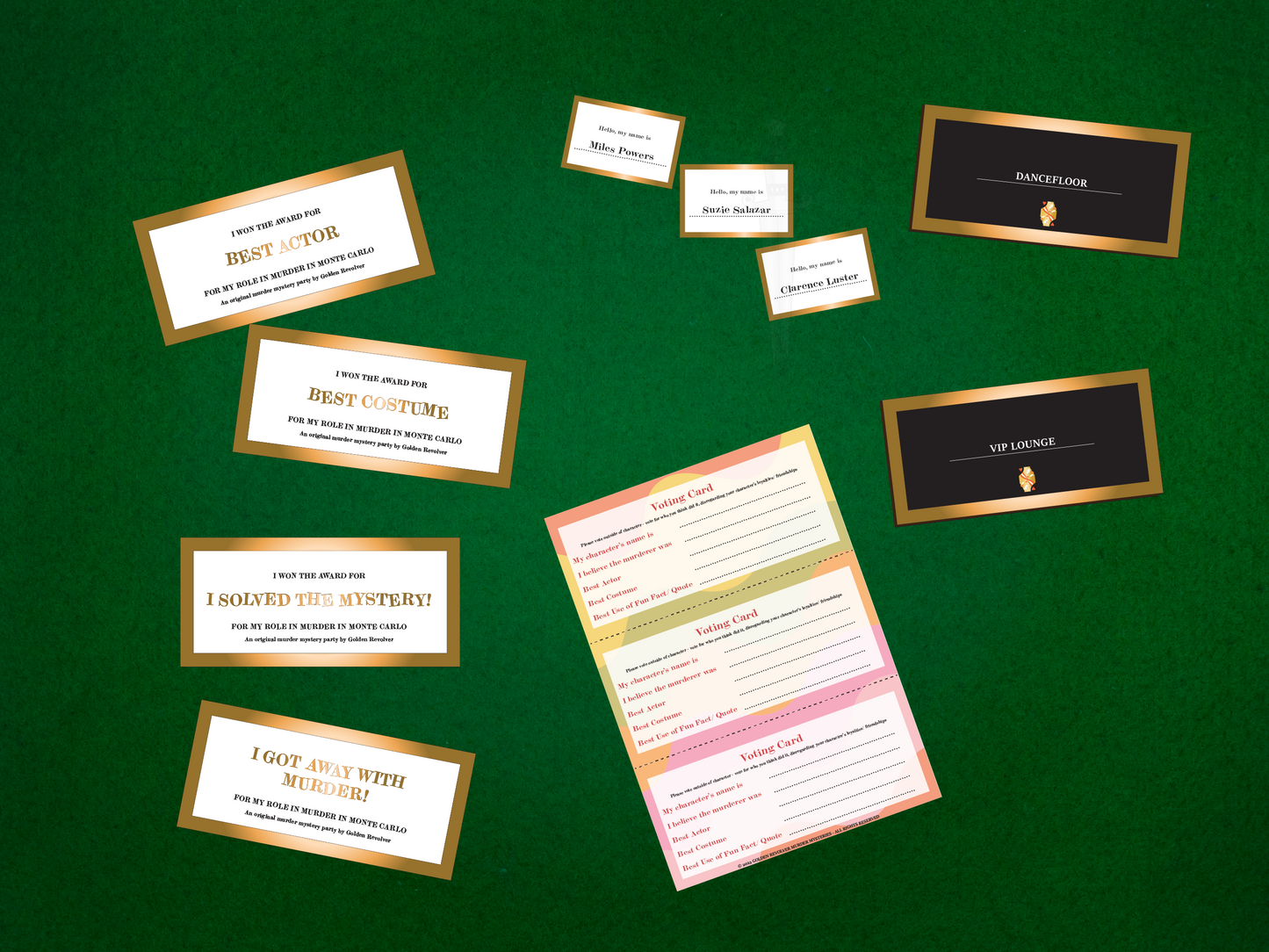 Murder Mystery Kit | New Years Eve | 5-10 Players