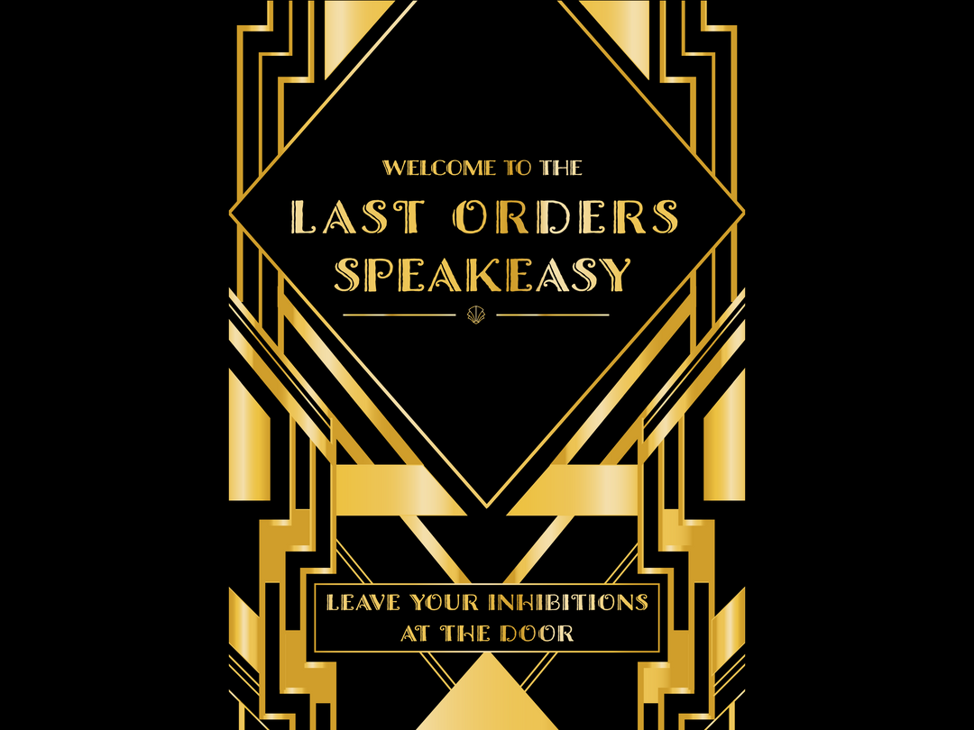 1920's Murder Mystery Kit | Slaughter at the Speakeasy | 6-15 Players | Bachelorette Edition