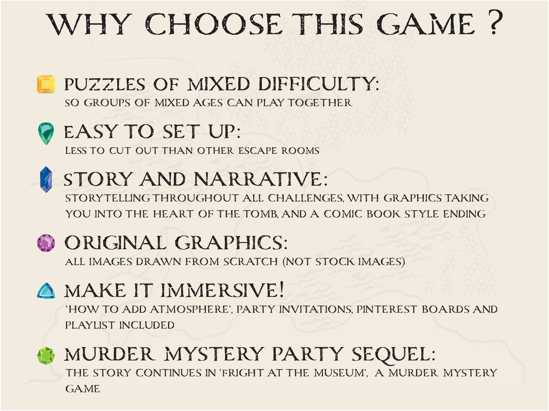 Free Escape Room | Escape from Atzul's Tomb | 2+ Players