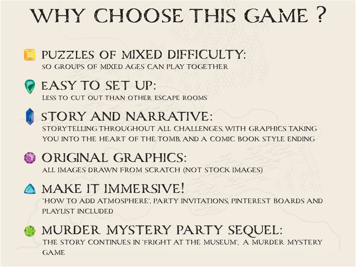 Free Escape Room | Escape from Atzul's Tomb | 2+ Players